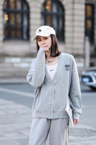 开衫，女装，娇姿百合