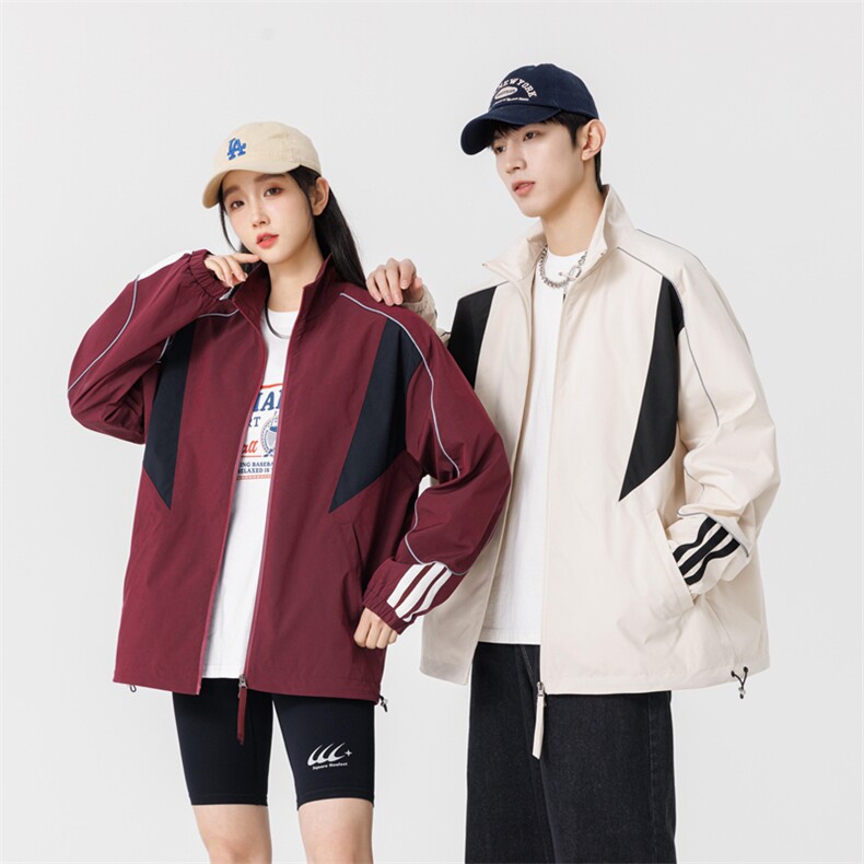 秋季新款中性风三防户外夹克男立领冲锋衣外套DSA157B-JK1563-P75,男装夹克,电商A157B