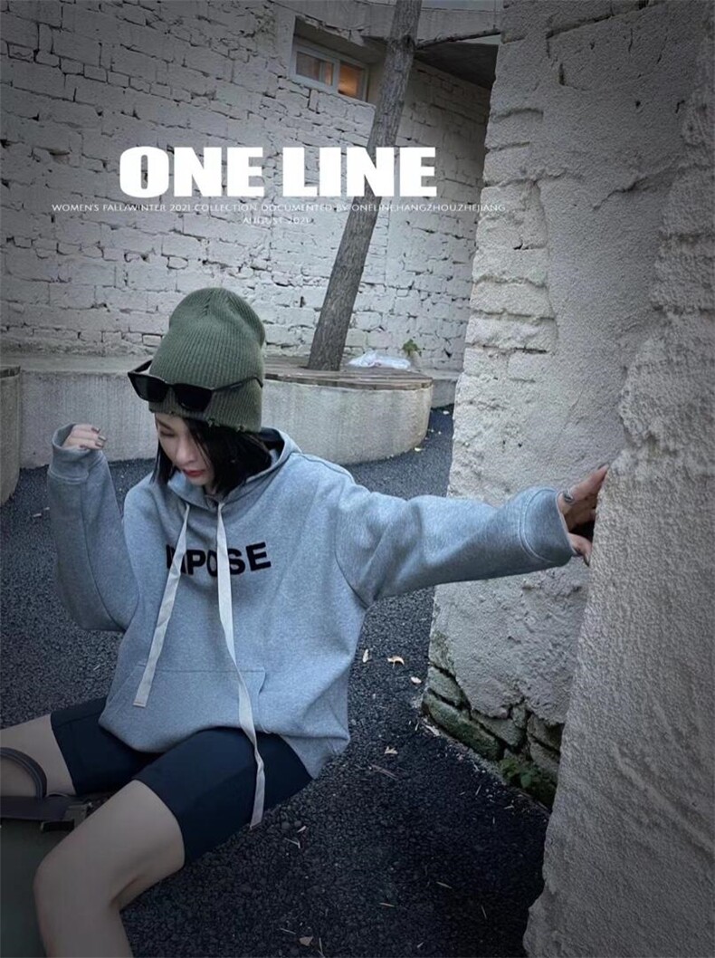 冬款复合卫衣，女装卫衣/绒衫，衣尚怡