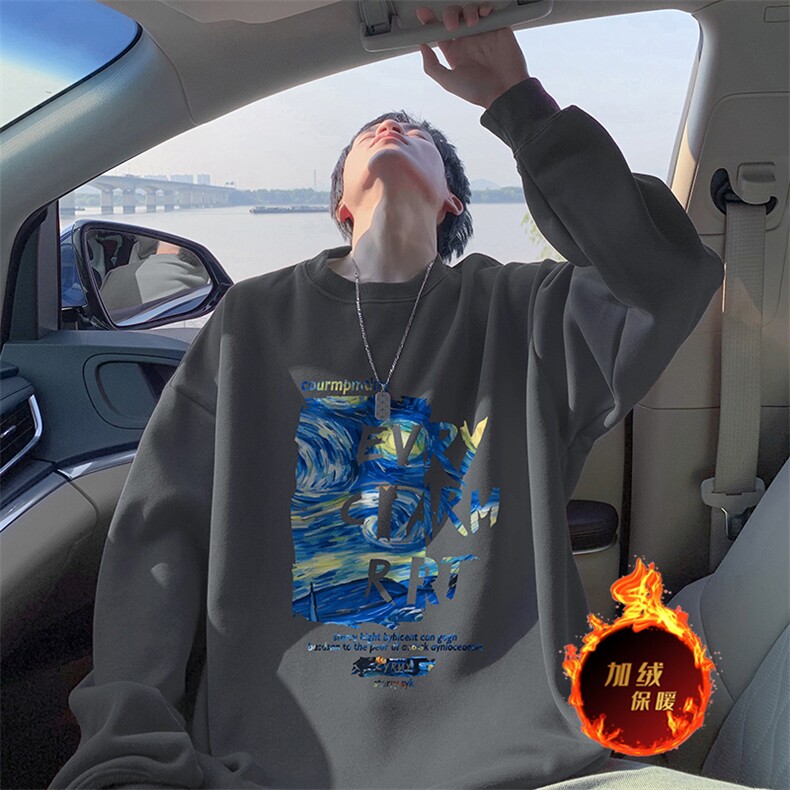 抖音得物供货可提供视频2024秋冬新款重磅美式卫衣DY5909,男装卫衣,电商A486