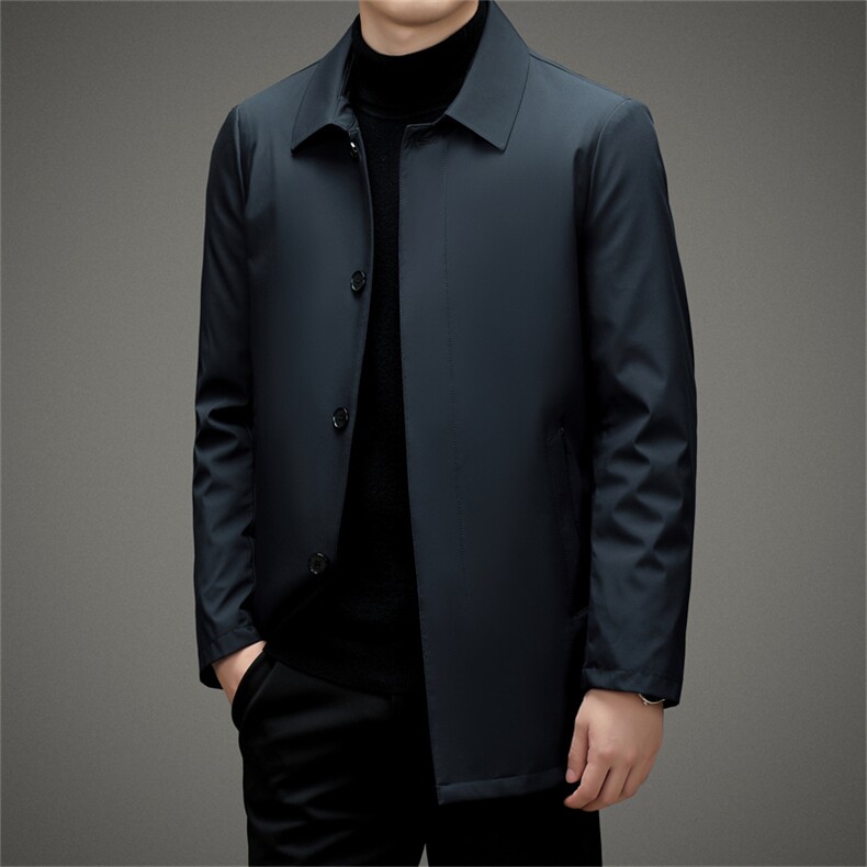BAMJ-8989钱塘2020-2中年男士冬季厚款商务休闲简约羽绒服P225,男装羽绒服,钱塘207-2