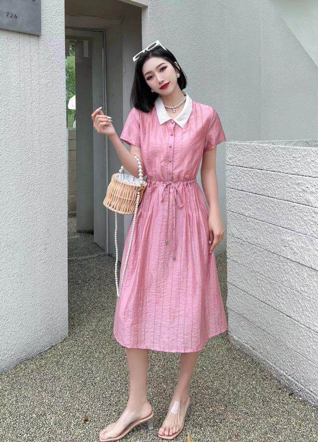 [现货]气质款连衣裙，三色、四个尺码，女装连衣裙，依柏璐(1F)