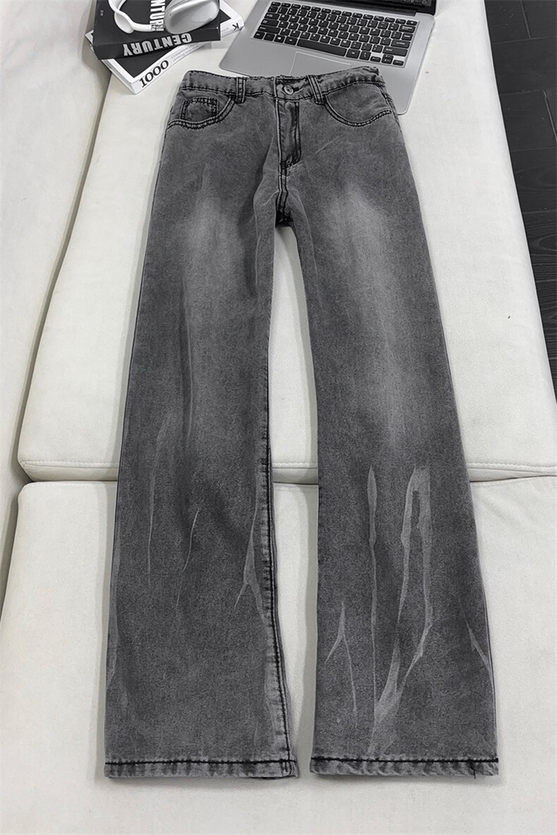 B221美式ins高街直筒扎染莱赛尔冰丝牛仔裤LK25483-特P45控78,男装牛仔裤,电商B221