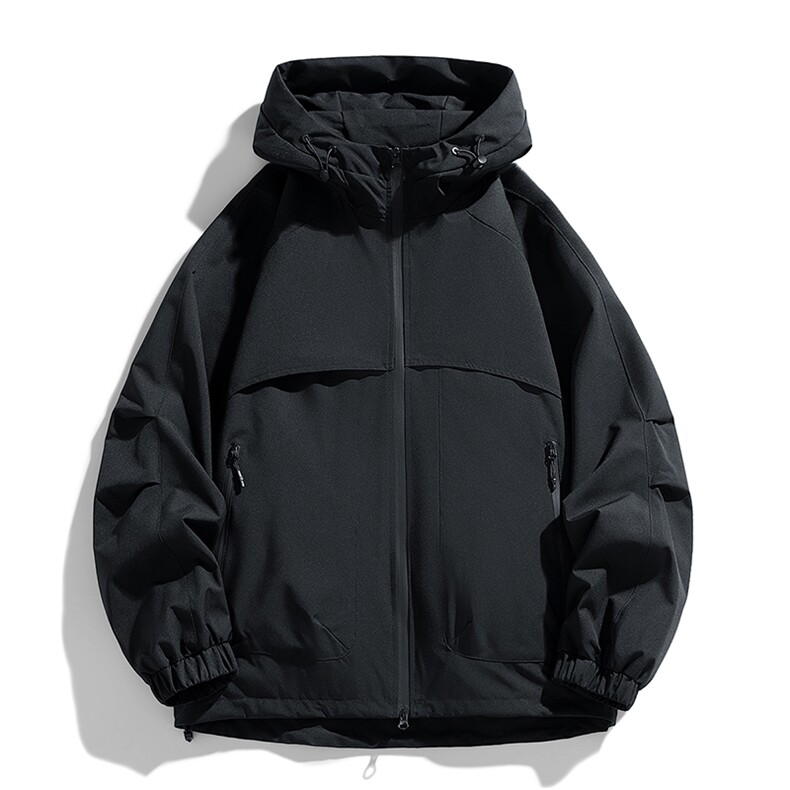 白底二开宽松冲锋衣工装夹克百搭简约外套YHJK-W6602-P70控119,男装夹克,星座717