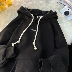 冬季加绒加厚卫衣男连帽外套D329-QM564-P60-控78图片