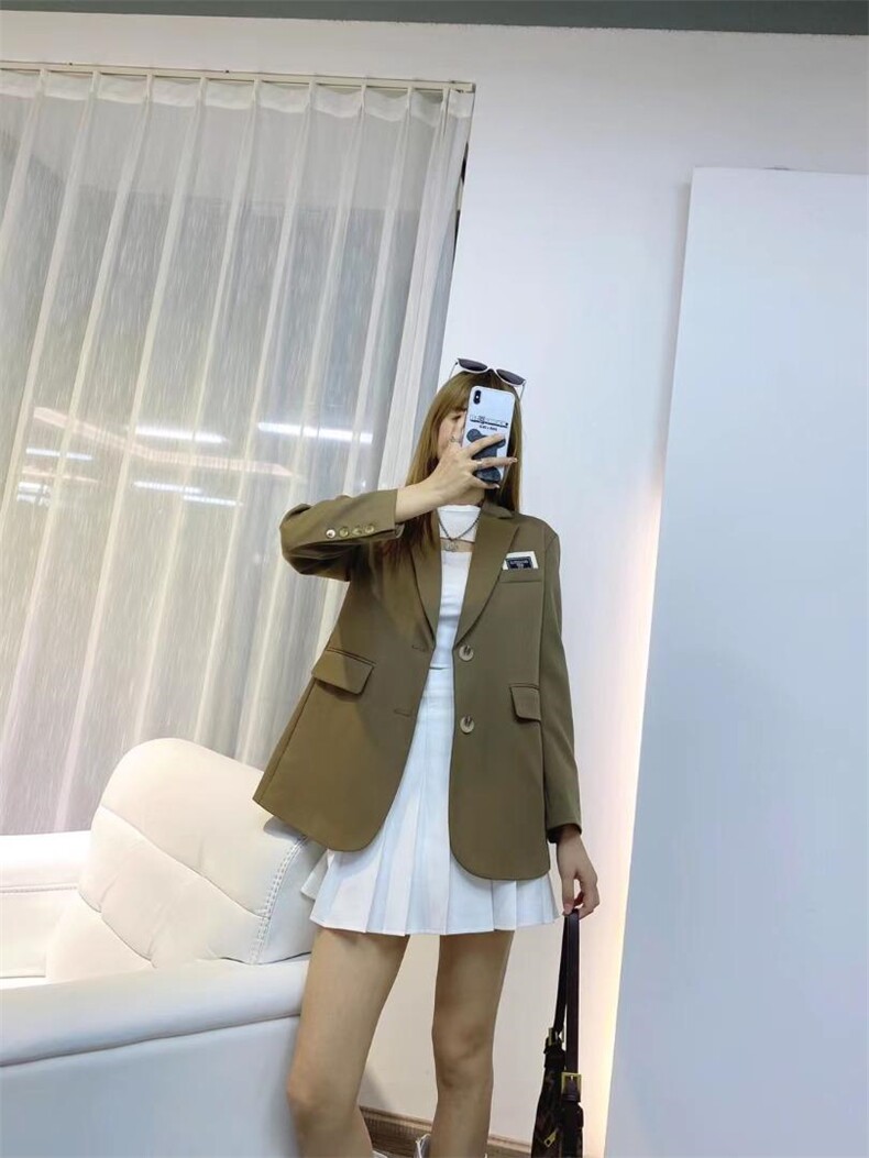 2021秋装新款西装外套现货，女装西装，艾涵o