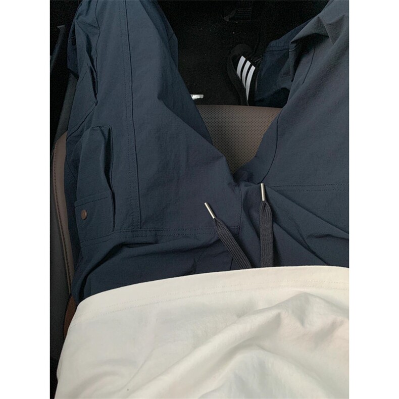 户外运动日系裤男速干伞兵纸袋裤多口袋机能工装裤子KD44,男装工装外套,星座1116A（原606A-3）