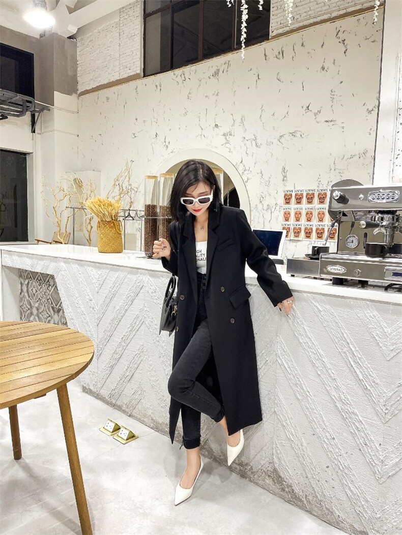 韩版长款西装，女装西装，Balance Studio