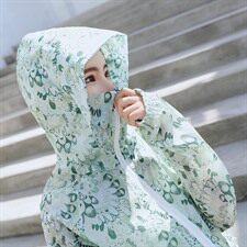 防晒衣女短款2024夏新款防晒服皮肤衣碎花学生仙女透气骑车薄外套，女装防晒衣，可可小西