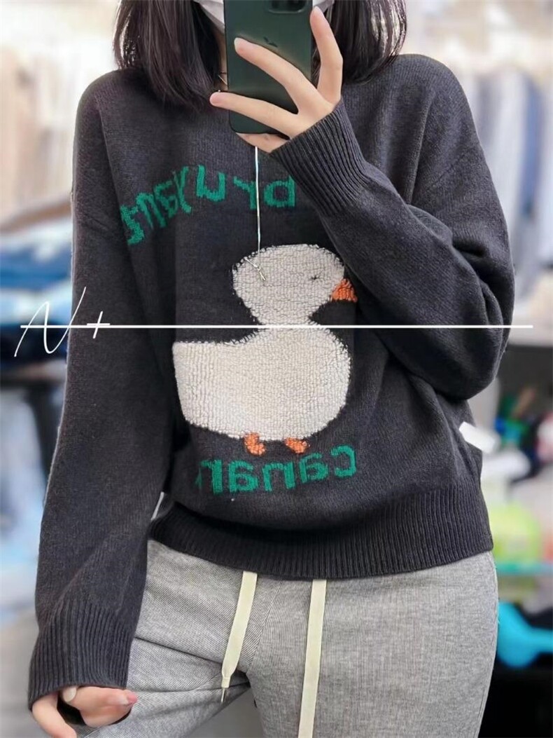 羊毛衫全毛韩小鸭子，其它，M++