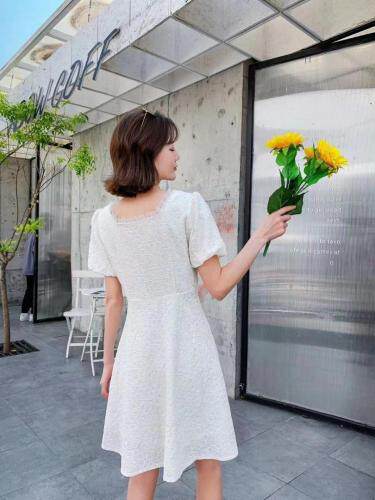 2021年夏季新品重工艺面料韩版连衣裙，女装连衣裙，圣伊敏