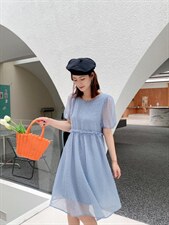 时尚潮流韩版连衣裙，女装连衣裙，英利伊人