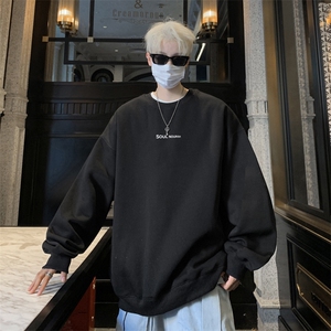 ！ 圆领卫衣男装港风长袖T恤男外套男WY256-特P23图片