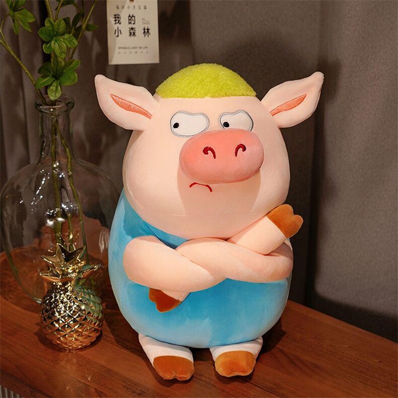 拽拽猪，文德毛绒玩具