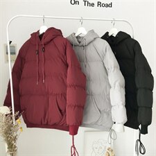 2021新款冬季港风大码宽松潮男连帽保暖加棉面包服棉衣M8011-P85，男装棉衣，电商A001