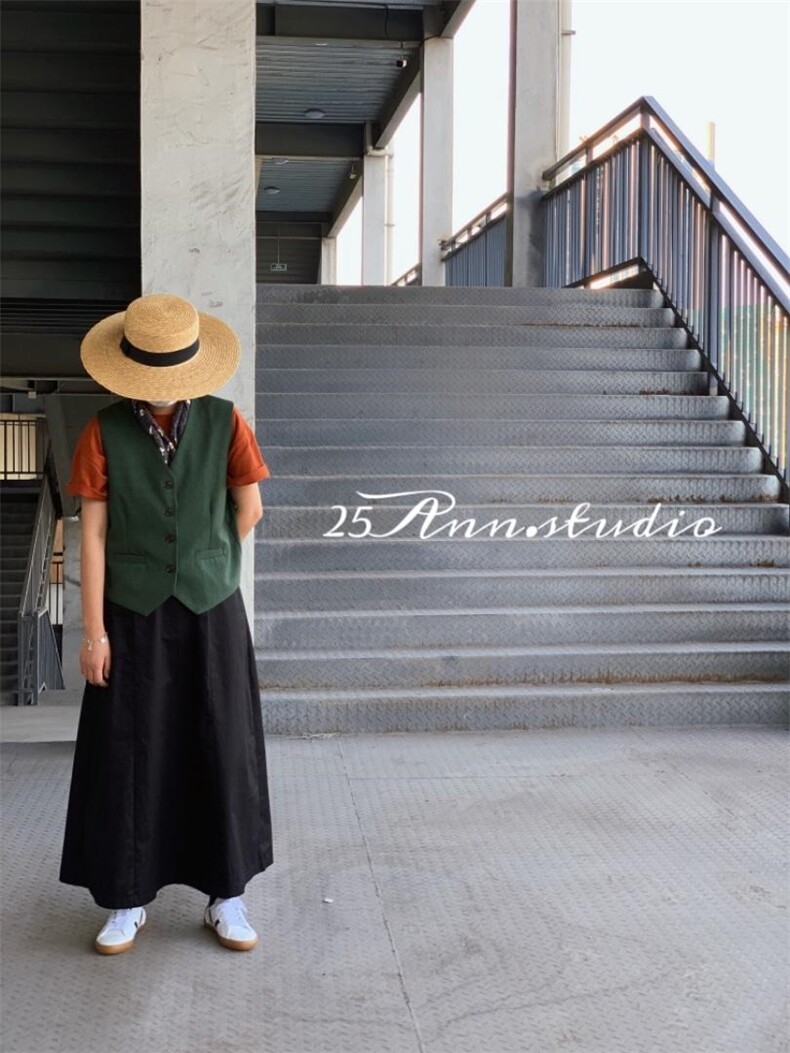复古马甲，女装马甲，25Ann·Studio