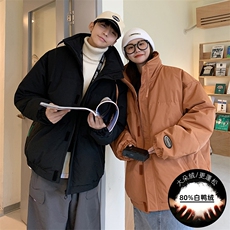新标80重磅冬季工装情侣羽绒服保暖潮外套A436-957-特P180，男装羽绒服，电商A436