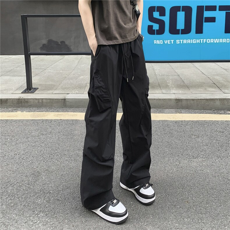 夏季薄款速干透气打褶伞兵冲锋裤工装直筒 310A-4-KZ95-特批30图片