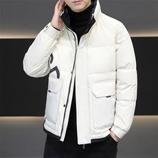 新款立领羽绒服男保暖夹克外套613B-29018-P170，男装夹克，星座613B