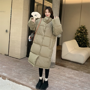 现货:冬季新款洋气韩系白鸭绒过膝休闲羽绒服2C135-8960P335K508图片