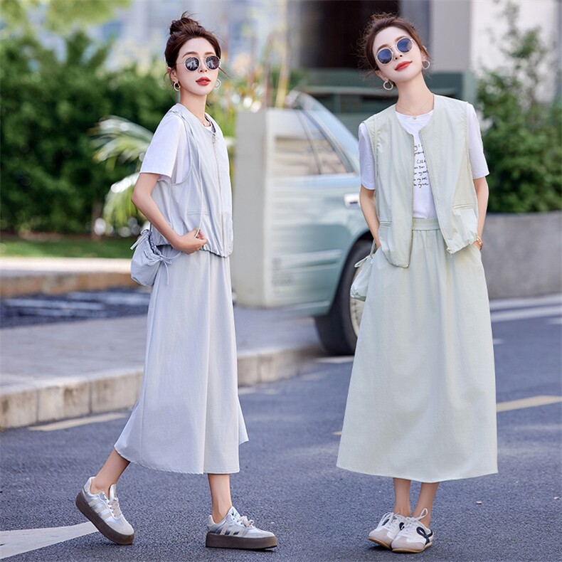 2026年夏季新款三件套,女装套装/套裙,红依一坊