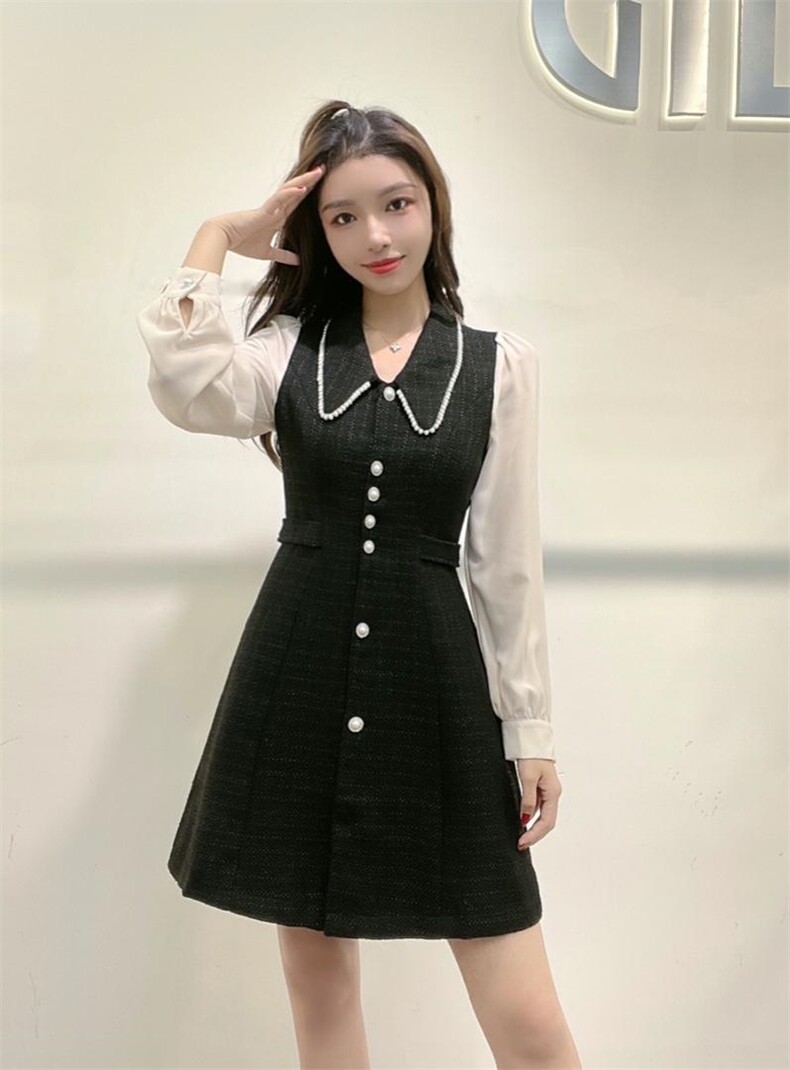 现货韩系连衣裙，女装连衣裙，嘉利得