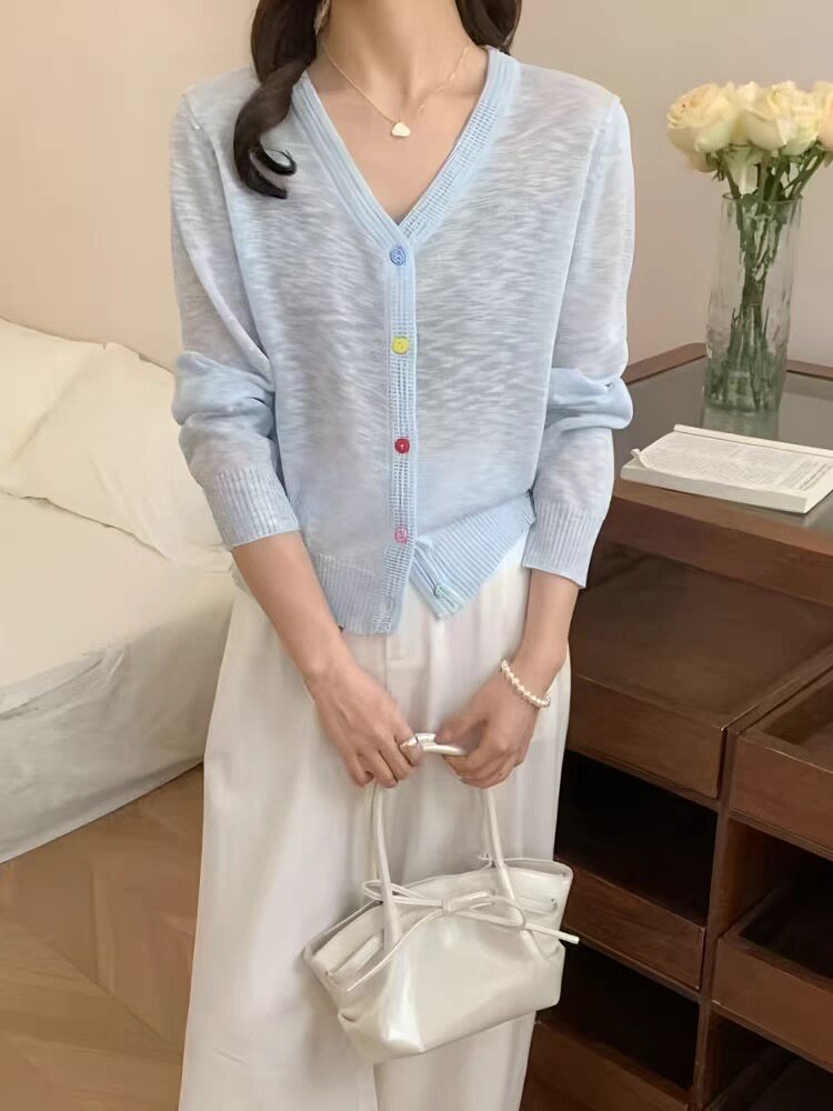 夏季休闲风时尚潮流新款防晒外套均码,女装防晒衣,梵泰羊绒
