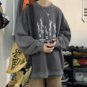 特P25控48 秋冬新款男士圆领卫衣宽松休闲日常百搭上衣WQ2426图片