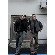 网图三防美式飞行夹克立领棒球服外套短款工装冲锋衣J2538-P65，男装夹克，星座1213