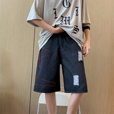 青春流行ins男直筒水洗牛仔裤P36，男装牛仔裤，星座1116-2
