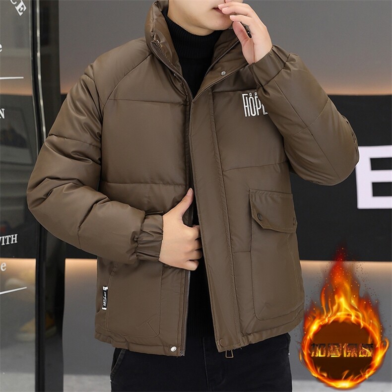 冬季加厚棉衣男休闲时尚立领刺绣棉衣潮流棉服外套M927-P110,男装棉衣,星座310B-3