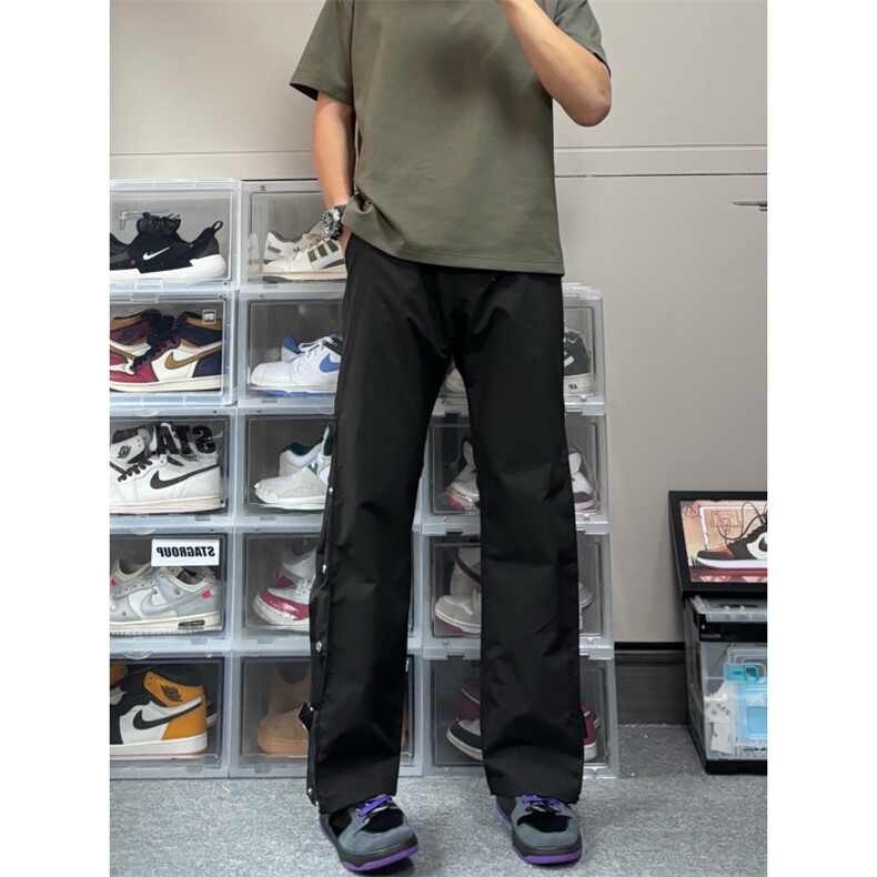 【网图】户外速干冲锋裤男美式机能排扣冲锋裤子1007-LLKZ02-P48,男装休闲裤,星座1007（原301D）