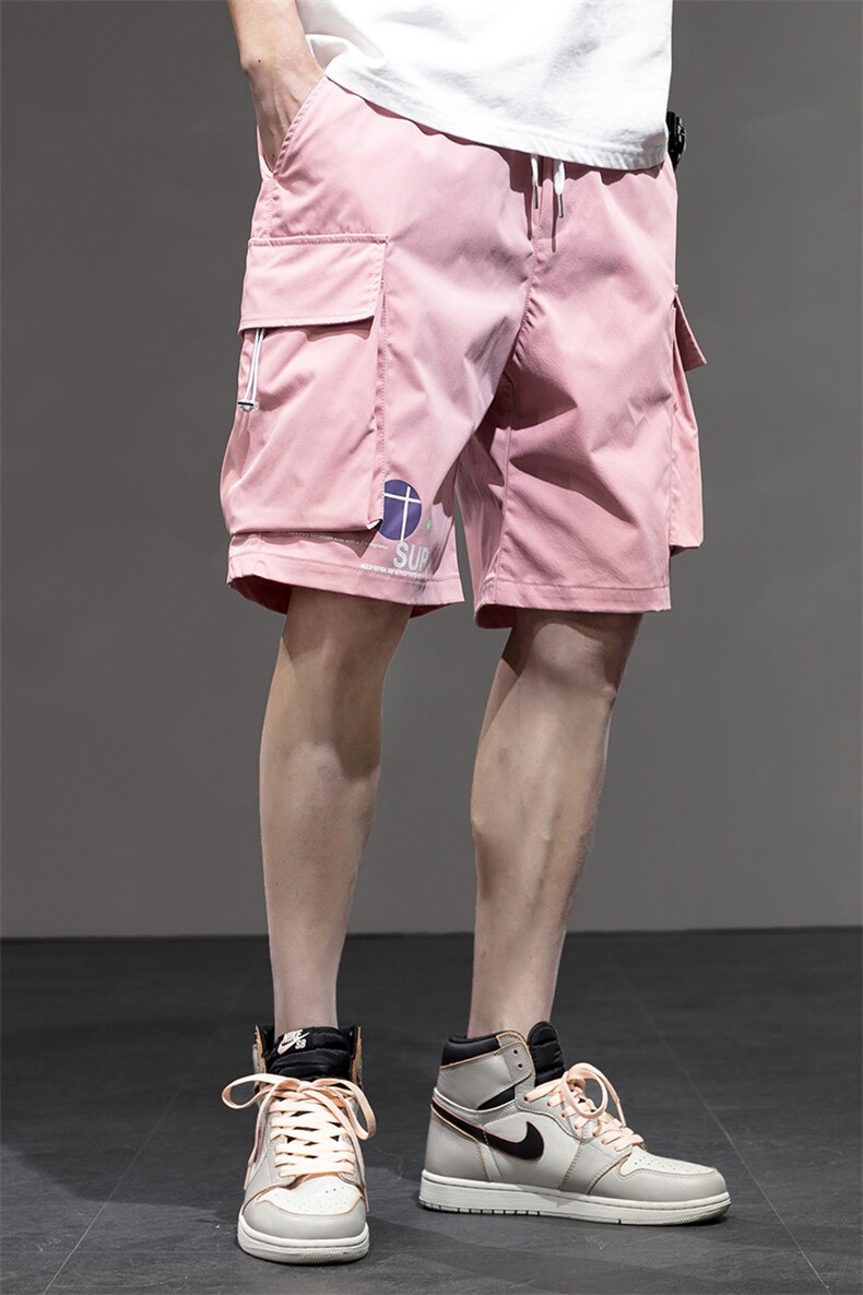 2021夏季新款灰墙五分裤短裤工装裤夏季新款男潮A305-KX-301-P30,男装休闲裤,电商B306