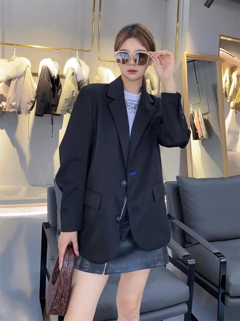 欧美风现货西装外套，女装西装，艾涵o