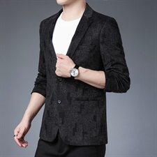 M207559钱塘2020-2秋冬男士高端商务休闲便服单西P170控价不低308，男装西服，钱塘207-2