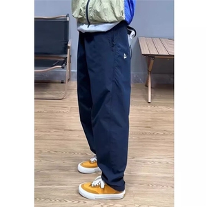 美式机能多口袋工装裤男春秋季藏青色裤子微锥修身防风防水冲锋裤图片