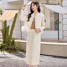 【小香bao款现货】2025新款秋冬时髦时尚小香风法式套装，女装套装/套裙，众宇琦
