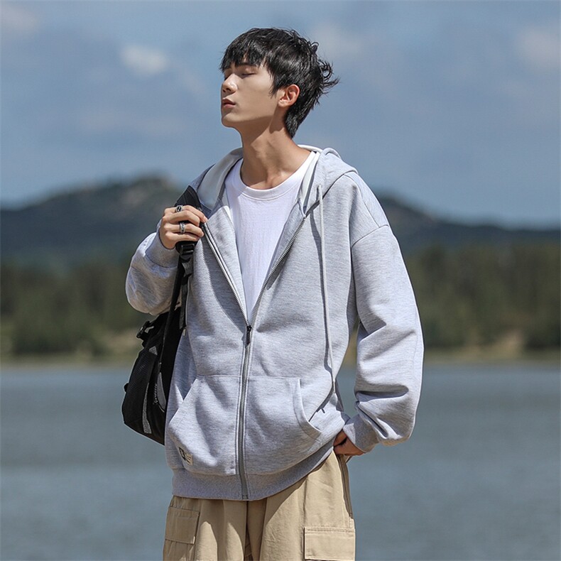秋季新款男百搭连帽CITYBOY针织外套WT3412-P50控78,男装夹克,星座717