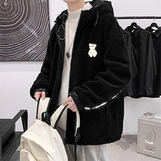 冬季青少年羊羔绒加厚棉衣时尚两面穿外套男女8830-P115控价138，男装棉衣，电商A441-1