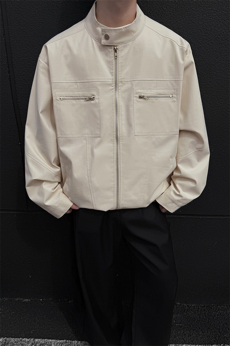 高街工装飞行夹克男秋季立领棒球服外套A436-1807-P80119,男装夹克,电商A436