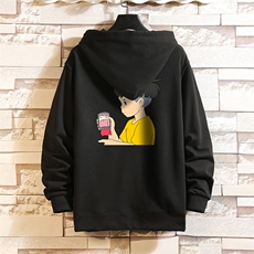 KS21200-P38加绒款-P43连帽开衫卫衣男运动外套大码班服砖墙，男装卫衣，电商A040A