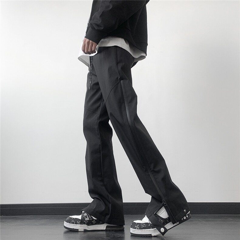 加绒2025秋冬高街防水冲锋裤cleanfit休闲裤K105-特P35加绒40,男装休闲裤,电商042