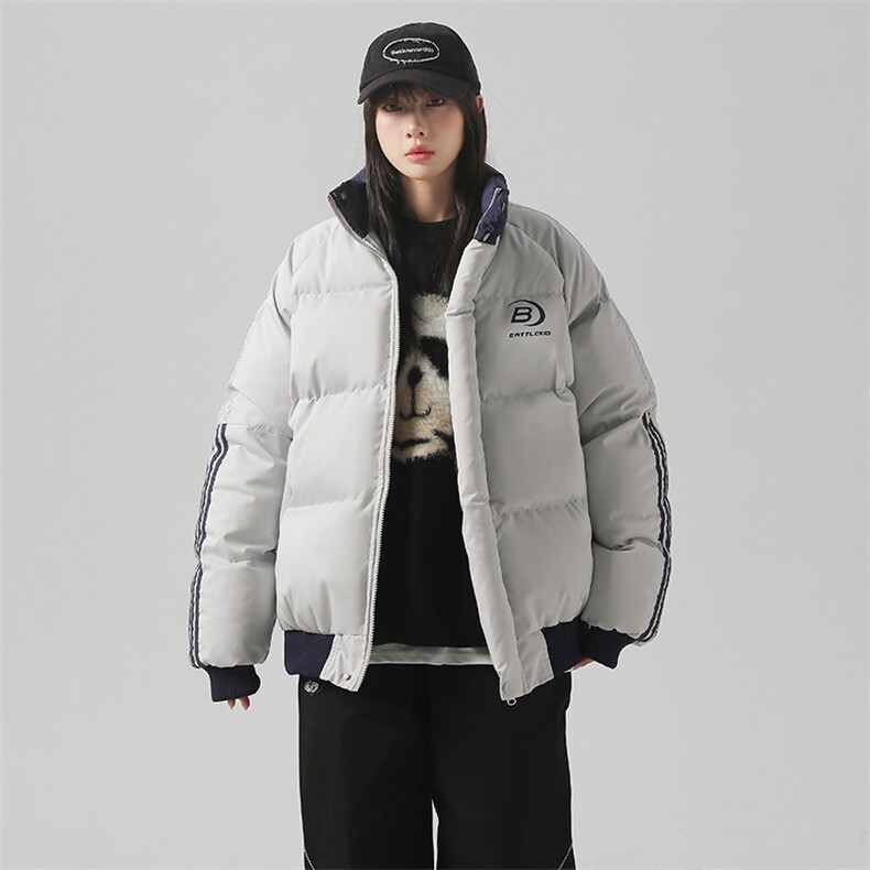 MF01-P128秋冬主推美拉德棉服加厚面包服棉衣男女保暖外套,男装棉衣,电商B327