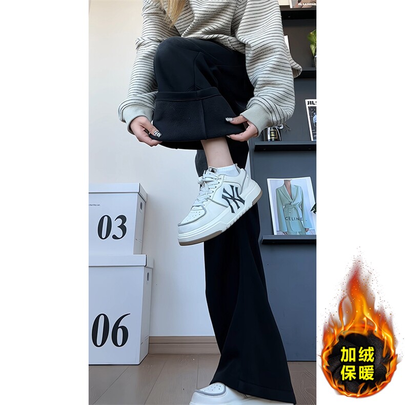 美式复古水洗休闲裤显瘦加绒加厚卫裤男K8687JR（加绒）-特价P49,男装休闲裤,电商A007