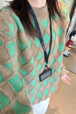 秋季新款套头毛衣男宽松休闲百搭高级感长袖针织衫ZB7149-特价P58，男装针织衫/毛衣，电商A007