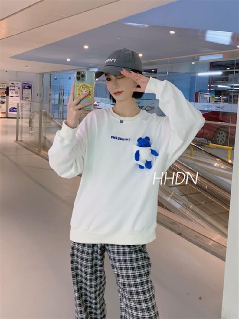 休闲卫衣，女装卫衣/绒衫，红火丹妮