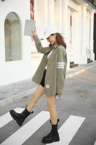 2021春款新款外套，女装，红雀纺