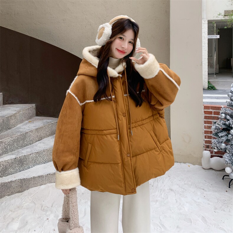 【新款】90绒拼接羽绒服2C115-2385-P295-K438,女装羽绒服,2C115