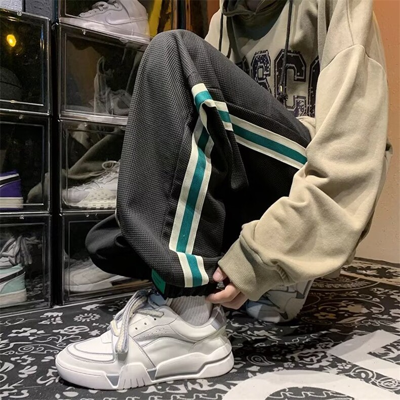 男秋季新款港风休闲裤DX97加绒P38常规32,男装休闲裤,星座1116-2
