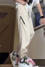 2025夏季新款冰丝束脚裤休闲裤XZ806-CK03031特P35控68，男装休闲裤，四季星座806